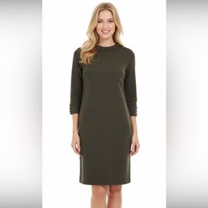 TALBOTS green shift dress size xsmall